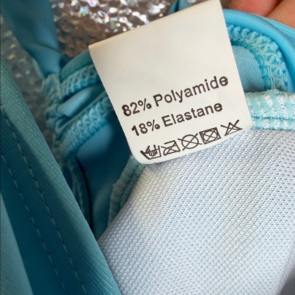 Source Unknown Light Blue One Piece Swimsuit - image 2